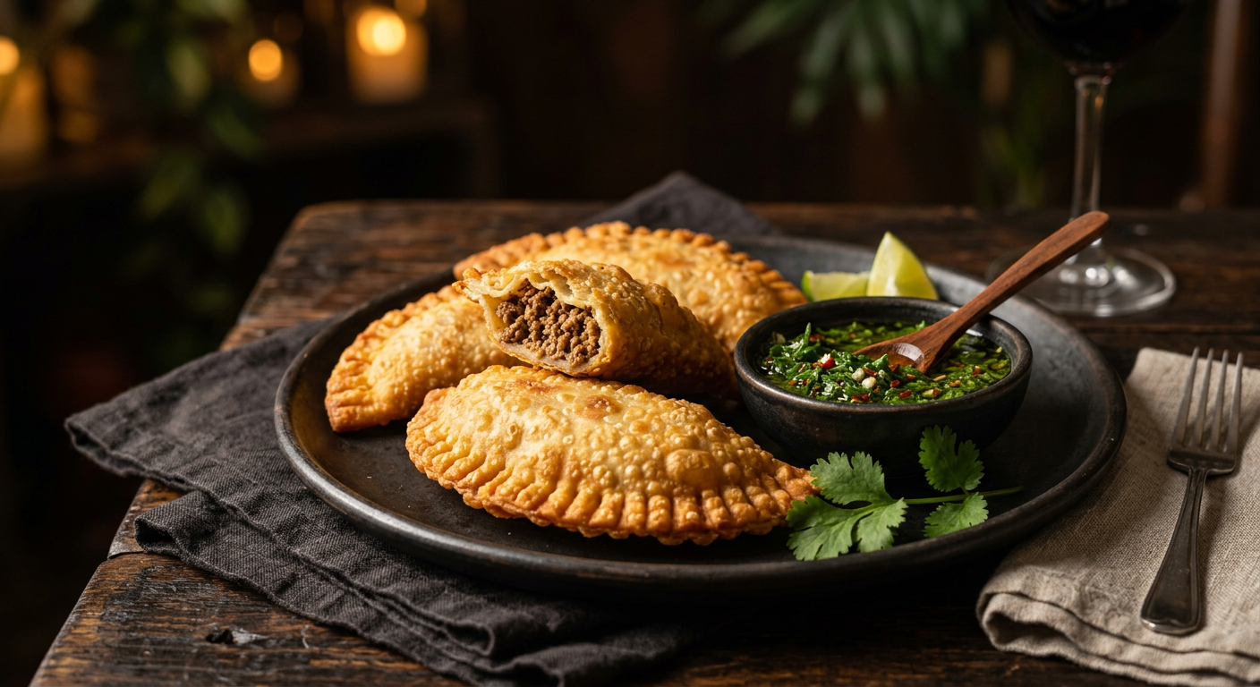 Crispy Beef Empanada from 601 Grill